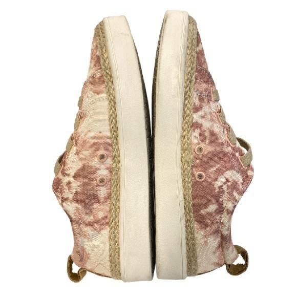 Spenco Malibu 21 Sneaker Canvas Orthotic shoe pink Tie-Dye Slip On size 8.5 - Picture 14 of 15
